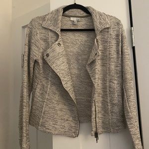 *SALE ALL CLOTHING $10* Knitted Moto Jacket/Blazer